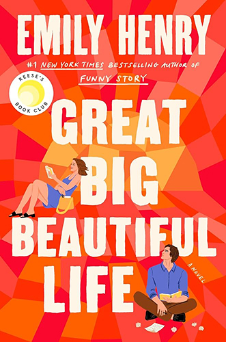 book cover for Great Big Beautiful Life by Emily Henry